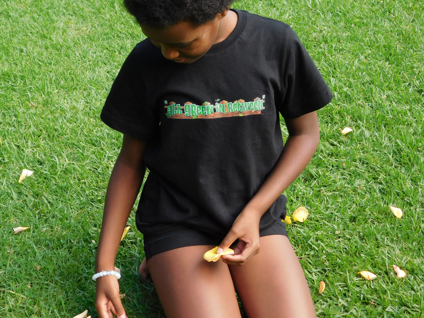 PoeticRhythm "All Green In Between" Youth jersey t-shirt