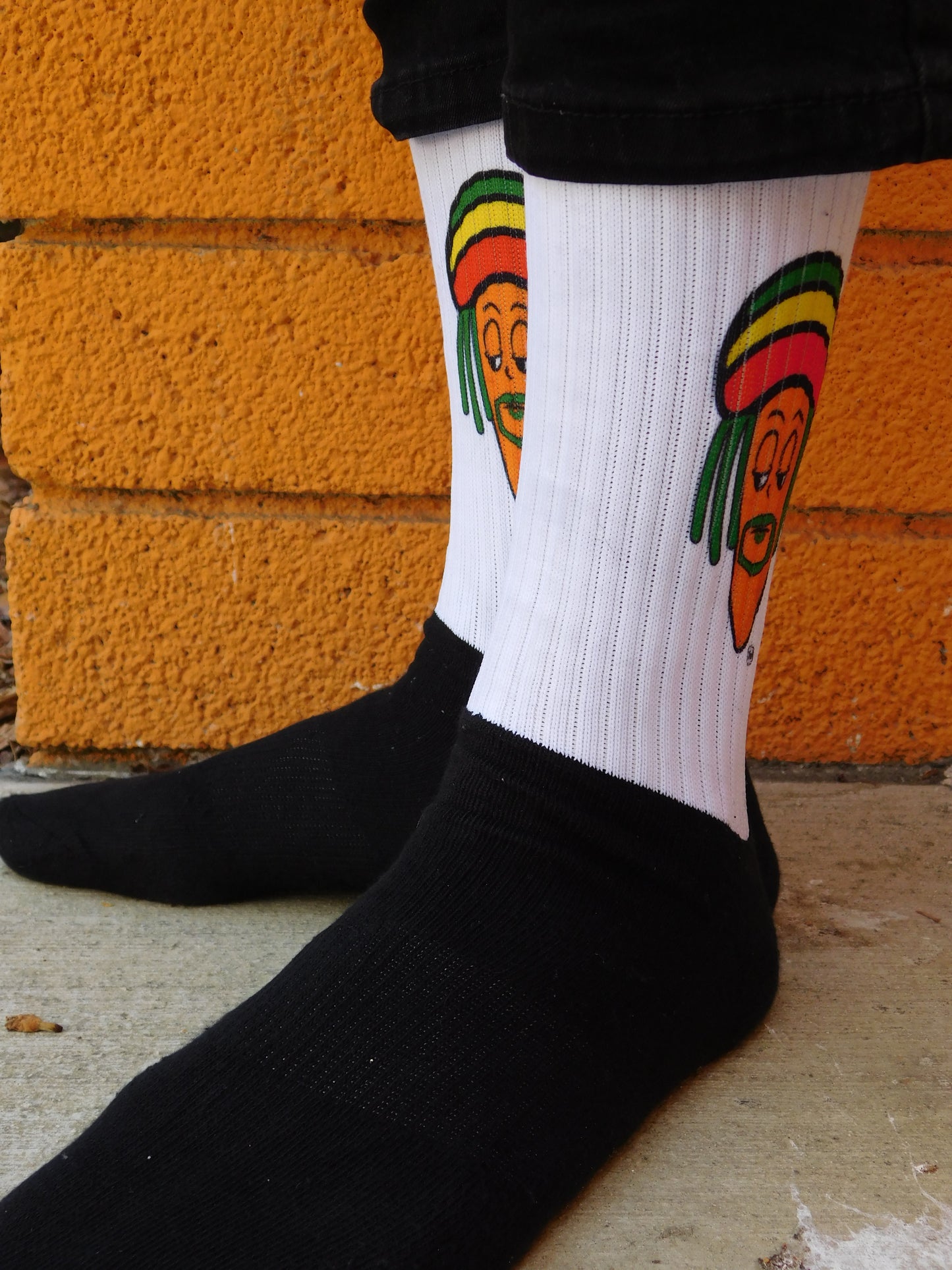 "Carrot Slick" Socks