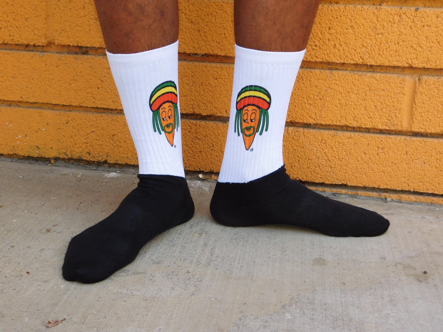 "Carrot Slick" Socks